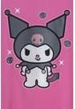 Pijama De Kuromi Rosada Y Negra Tipo Batola Para Niña 6 de KUROMI
