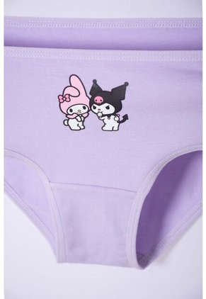 Pack X2 Panties De My Melody & Kuromi Lavanda En Dúo Para Niña 10