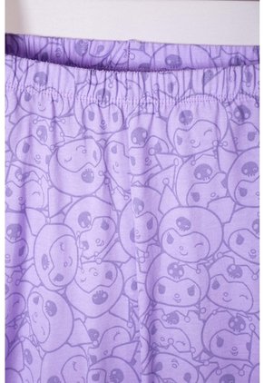 Pijama De Kuromi Con Pantalón Largo Multicolor Para Niña 12
