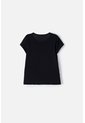 Camiseta De Kuromi Manga Corta Negro Para Niña 4 de KUROMI