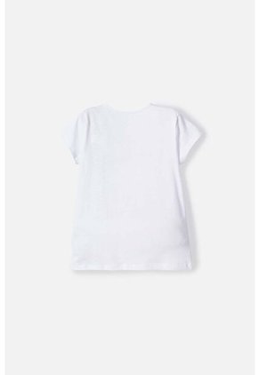 Camiseta De Kuromi Manga Corta Blanco Para Niña 10