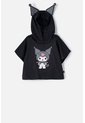 Camiseta De Kuromi Con Capucha Negro Para Niña. 6 de KUROMI
