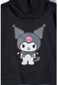 Camiseta De Kuromi Con Capucha Negro Para Niña. 6 de KUROMI