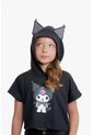 Camiseta De Kuromi Con Capucha Negro Para Niña. 6 de KUROMI