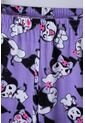Pijama De Kuromi Lila Y Negra Con Pantalón Largo Para Niña 10 de KUROMI