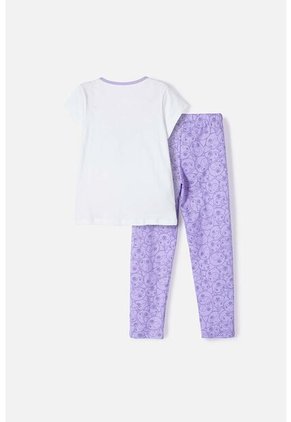 Pijama De Kuromi Con Pantalón Largo Multicolor Para Niña 4