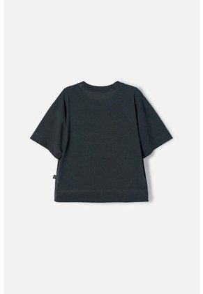 Camiseta De My Melody & Kuromi Gris Manga Corta Para Niña 10