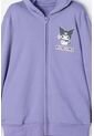 Buzo De Kuromi Lila Con Capucha Para Niña 12 de KUROMI