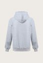 Buzo-Hoodie Cremallera - Slim Fit - Logo Bordado Hombre Gris - Kuva - Elefante de Kuva