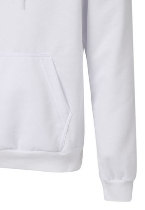 Buzo-Hoodie - Slim Fit - Logo Bordado Hombre Blanco-Aguamarina Kuva - Elefante
