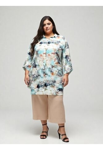 Bluson Para Mujer. Manga 3/4 Gris Claro Marca L&H L&H