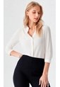 Blusa Para Mujer Manga 3/4 Blanco Marca L&H Ref. 5P412283 de L&H