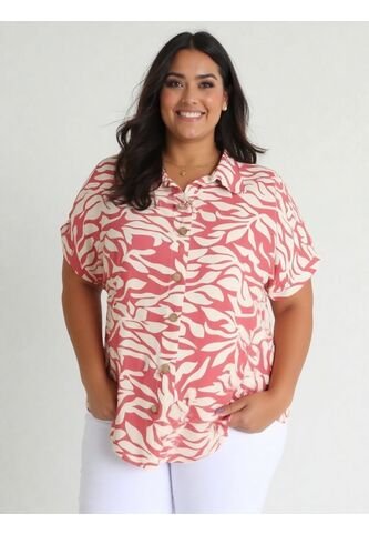 Blusa Para Mujer. Manga Corta Rosado Marca L&H L&H