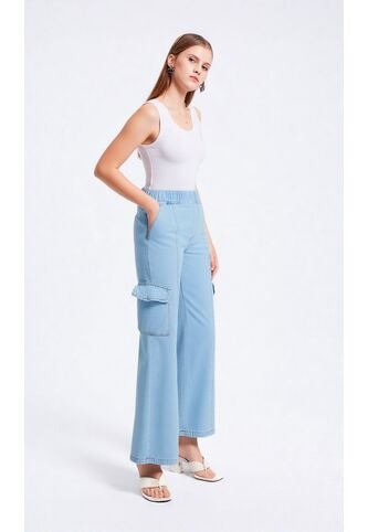 Capri Para Mujer Azul Marca L&H Ref. 8S426005 L&H