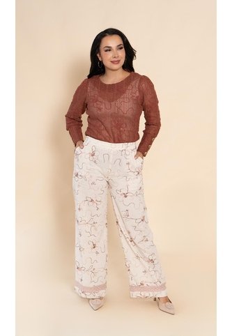 Pantalon Para Mujer Beige Marca L&H Ref. 7D407006 L&H