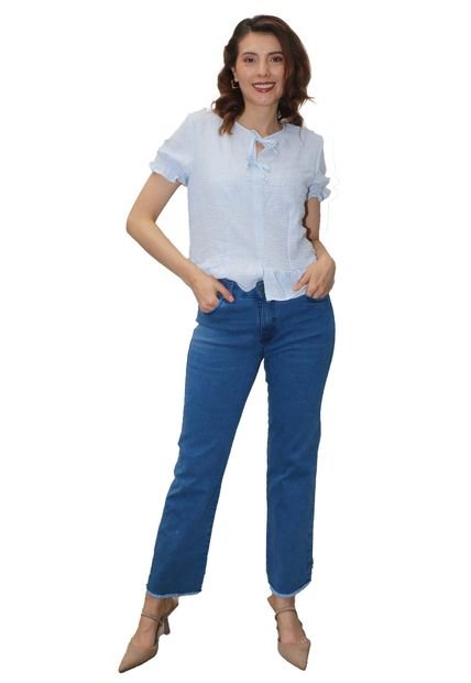 Jean Para Mujer Azul Marca L&H
