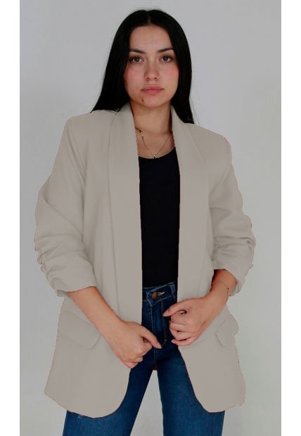 Chaqueta Para Mujer Beige Marca L&H