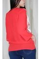 Blusa Para Mujer Manga 3/4 Rojo Marca L&H de L&H