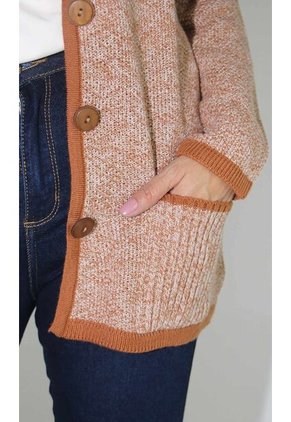 Saco Para Mujer Taupe Marca L&H