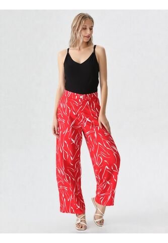 Pantalon Para Mujer Rojo Marca L&H L&H