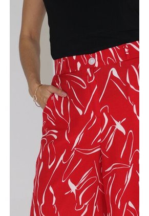 Pantalon Para Mujer Rojo Marca L&H