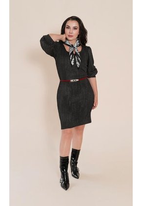 Vestido Para Mujer Negro Marca L&H Ref. 2J417071