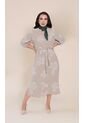 Vestido Para Mujer Taupe Marca L&H Ref. 1Y417035 de L&H