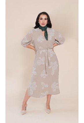 Vestido Para Mujer Taupe Marca L&H Ref. 1Y417035