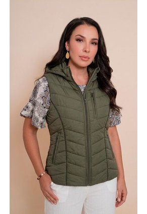 Chaqueta Para Mujer Verde Marca L&H Ref. 6N408017