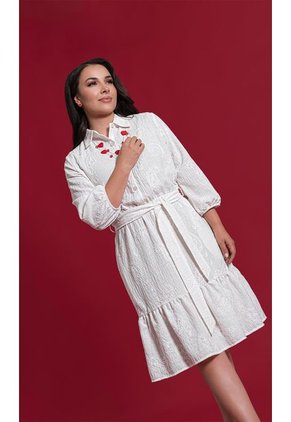 Vestido Para Mujer Crudo Marca L&H Ref. 1F417026