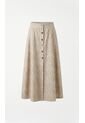 Falda Para Mujer Beige Marca L&H Ref. 1F414047 de L&H