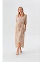 Vestido Para Mujer Taupe Marca L&H Ref. 1Y417035 de L&H
