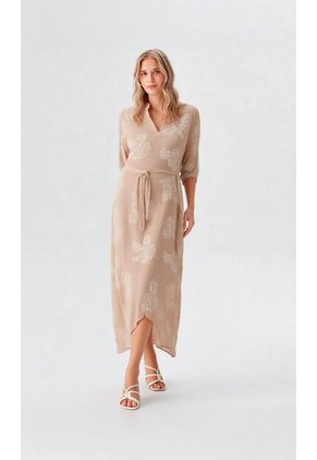 Vestido Para Mujer Taupe Marca L&H Ref. 1Y417035