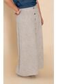 Falda Para Mujer Beige Marca L&H Ref. 1F414047 de L&H