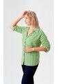 Blusa Para Mujer Manga Corta Verde Marca L&H Ref. 2J412278 de L&H