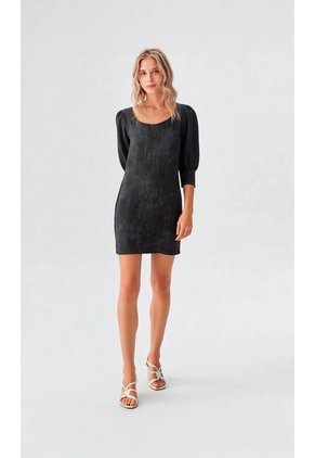 Vestido Para Mujer Negro Marca L&H Ref. 2J417071