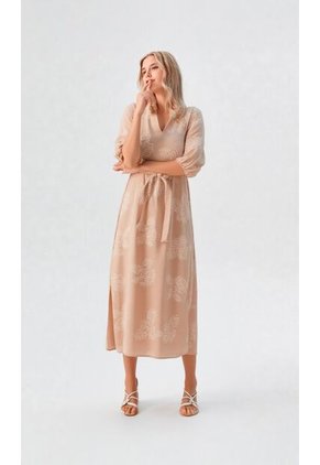 Vestido Para Mujer Taupe Marca L&H Ref. 1Y417035