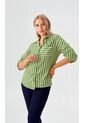 Blusa Para Mujer Manga Corta Verde Marca L&H Ref. 2J412278 de L&H