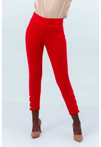Leggins Para Mujer Rojo Marca L&H L&H