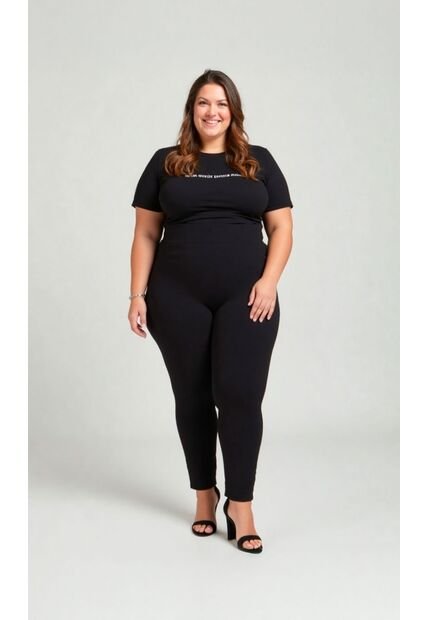 Leggins Para Mujer. Negro Marca L&H