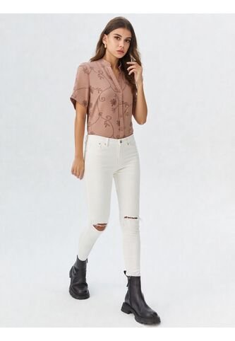 Blusa Para Mujer Manga Corta Rosado Marca L&H Ref. 1F412730 L&H