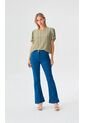 Blusa Para Mujer Manga Corta Verde Marca L&H Ref. 5P412297 de L&H
