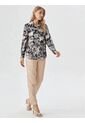 Blusa Para Mujer Manga Larga Gris Oscuro Marca L&H Ref. 2J412283 de L&H
