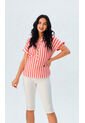 Blusa Para Mujer Manga Corta Rosado Marca L&H Ref. 1F412668 de L&H