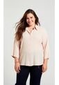 Blusa Para Mujer. Manga 3/4 Beige Marca L&H Ref. 1F612238 de L&H