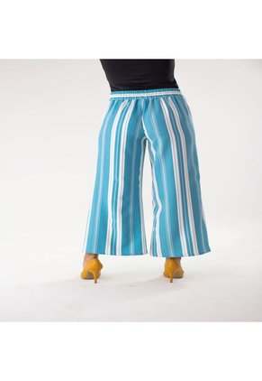 Pantalon Para Mujer Azul Turquesa Marca L&H