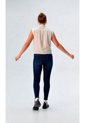 Blusa Para Mujer Manga Sisa Beige Marca L&H Ref. 1F412679