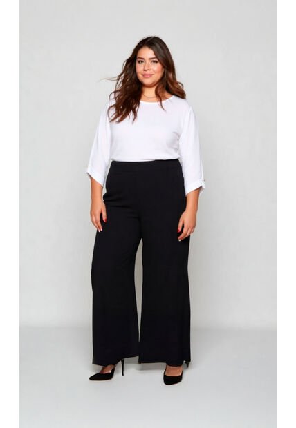 Pantalon Para Mujer. Negro Marca L&H Ref. 1F607083