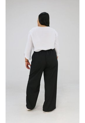 Pantalon Para Mujer. Negro Marca L&H Ref. 1F607083