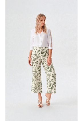 Capri Para Mujer Verde Marca L&H Ref. 1F426085